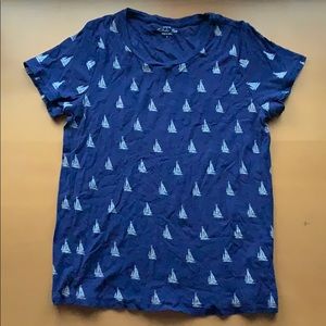 J. Crew Sailboat Tee